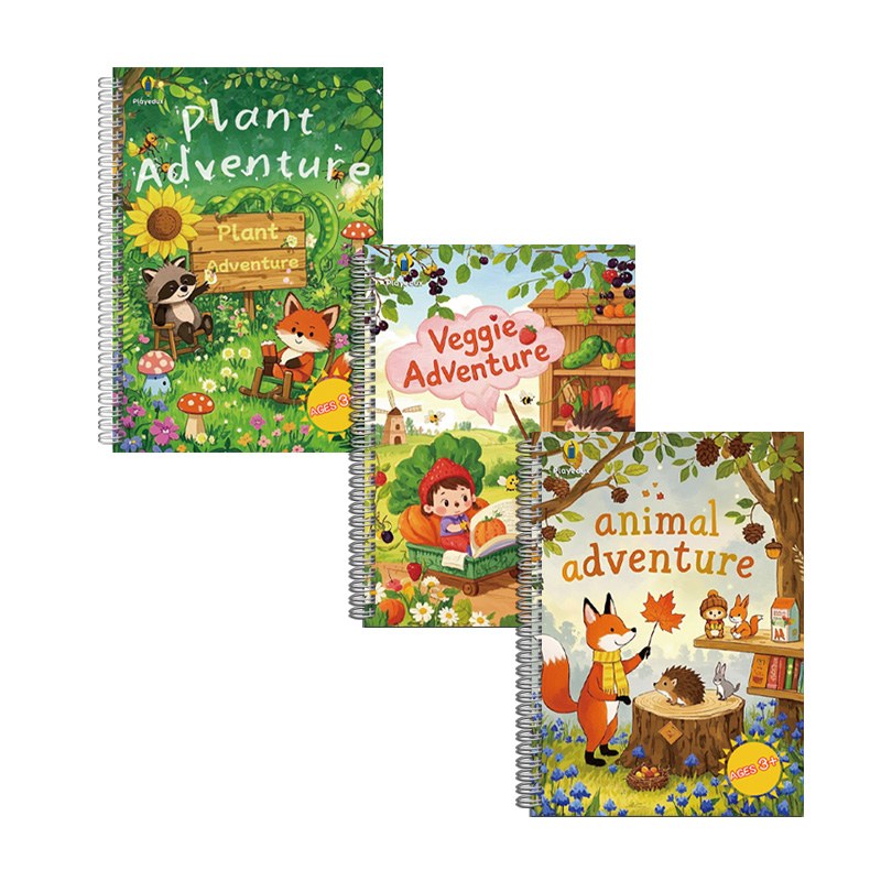 3D Reusable Children's Drawing Books