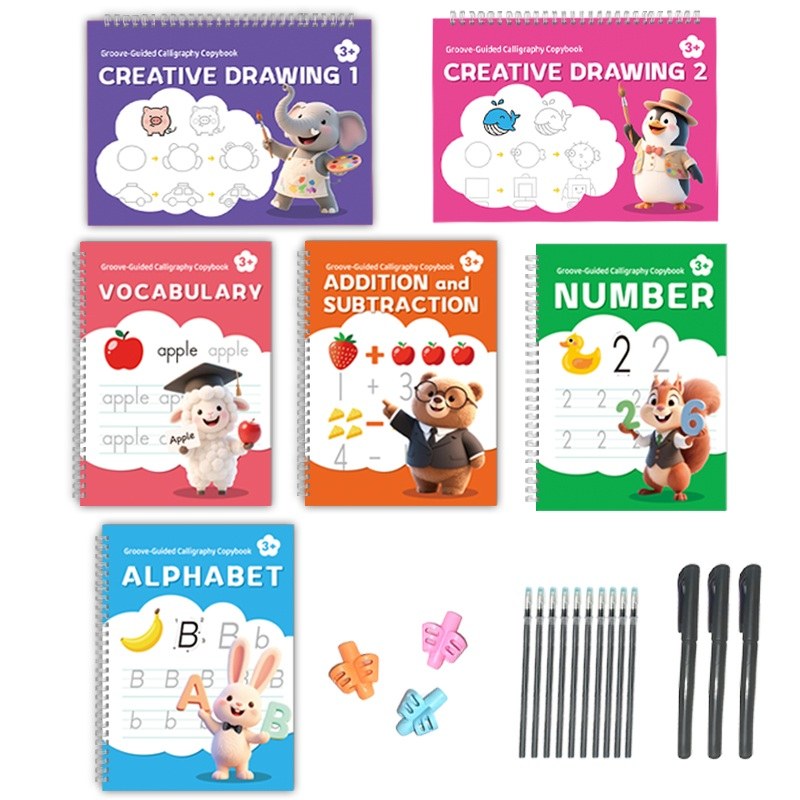 Addition and Subtraction Practice Copybook
