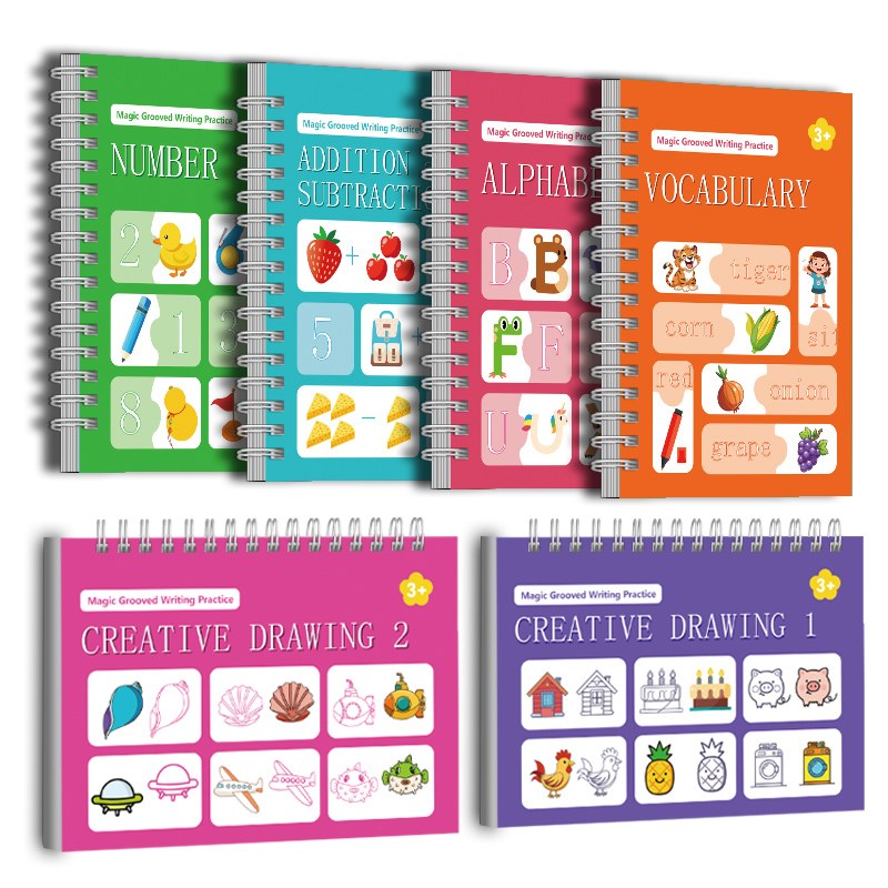 English Word Practice Copybook