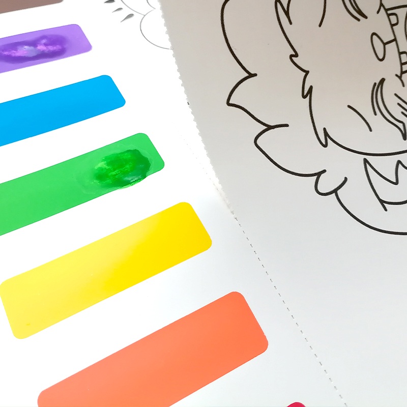 All-in-One Watercolor Coloring Book Set