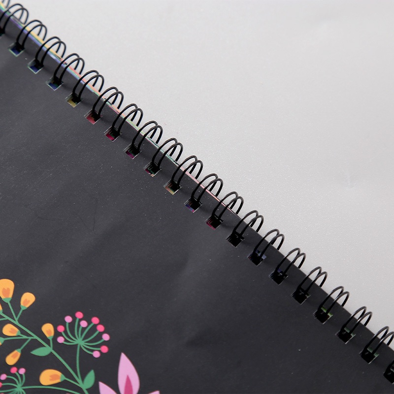 Spiral-Bound Thick Paper Calendar