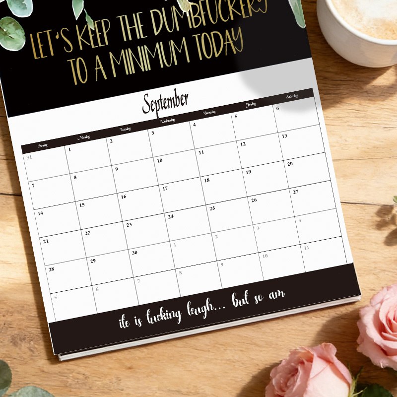 Tear-off Thick Paper Calendar