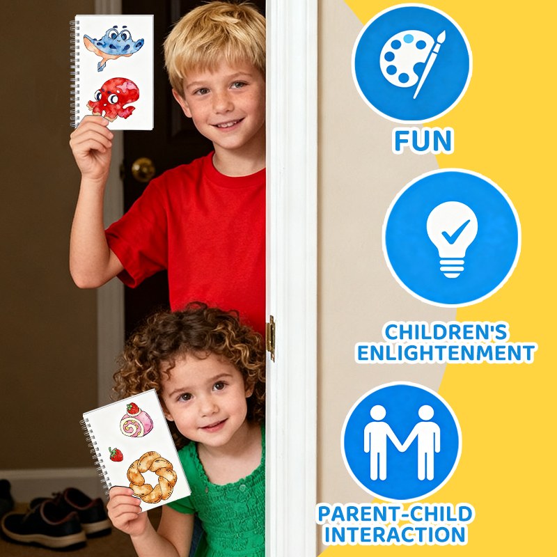 Watercolor Coloring Book Gift Set