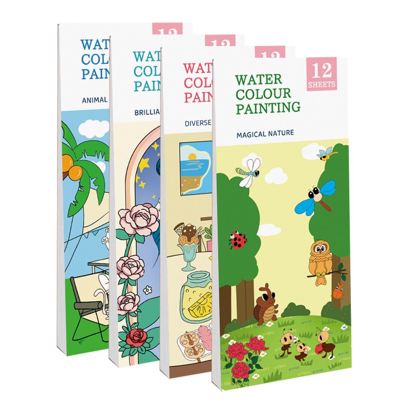 Portable Pocket Watercolor Book