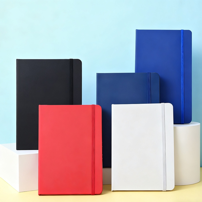 Soft Leather Cover Business Notebook