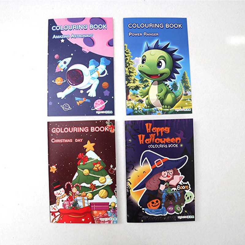 Staple Bound Kids Coloring Book