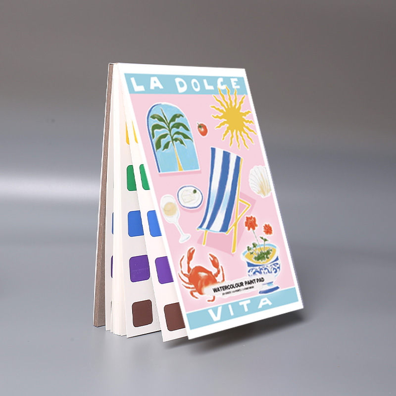 Thickened Base Watercolor Coloring Book